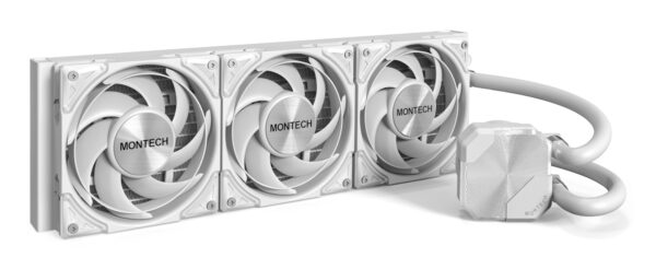 HyperFlow Silent 360 Procesador Sistema de refrigeración líquida todo en uno 12 cm Blanco 1 pieza(s)