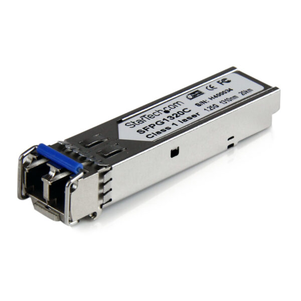 Módulo Transceptor SFP Compatible con GLC-LH-SMD Cisco - 1000BASE-LH - Monomodo 1GbE - SFP Ethernet Gigabit 1Gb - LC 20km - 1310nm - Cisco Firepower, IE2000, IE4000 DDM