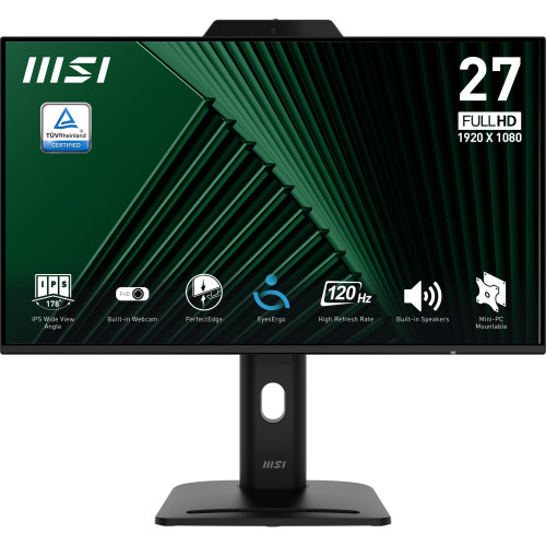 MSI MONITOR PRO MP272PMG. 27 IPS PLANO 1920x1080 . 120HZ. NEGRO