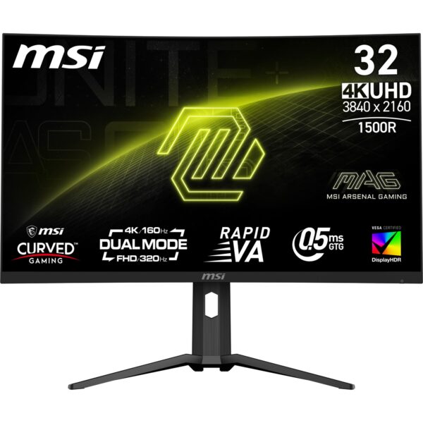 MAG 321CUPDF pantalla para PC 80 cm (31.5") 3840 x 2160 Pixeles 4K Ultra HD LCD Negro