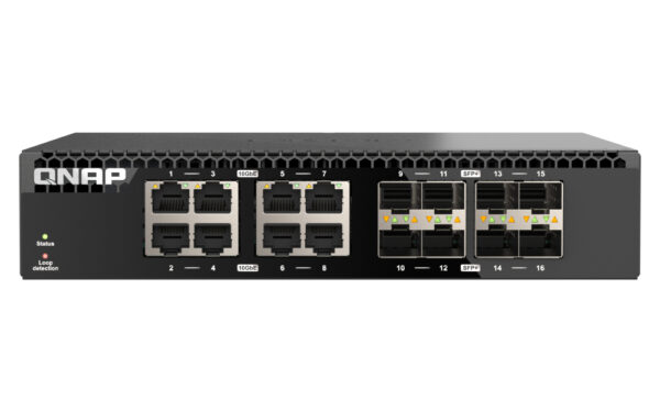 QSW-3216R-8S8T switch No administrado L2 10G Ethernet (100/1000/10000) Negro