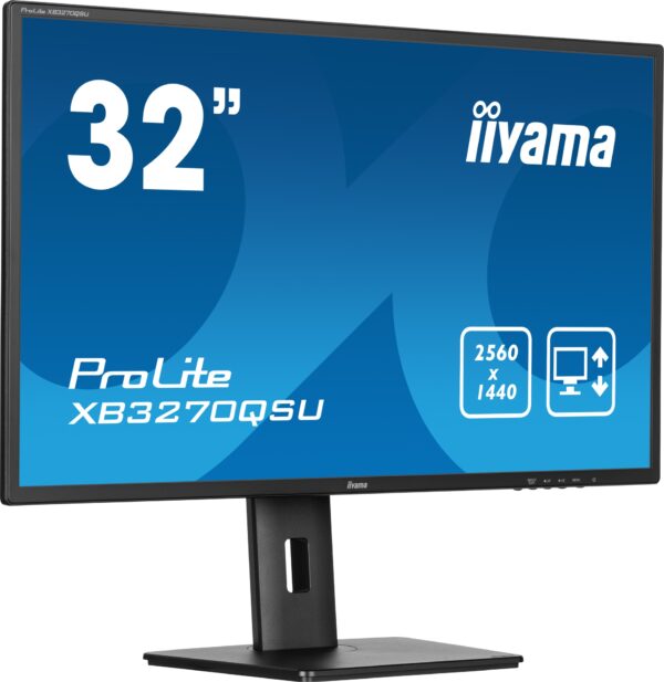 ProLite XB3270QSU-B1 pantalla para PC 80 cm (31.5") 2560 x 1440 Pixeles Quad HD LED Negro