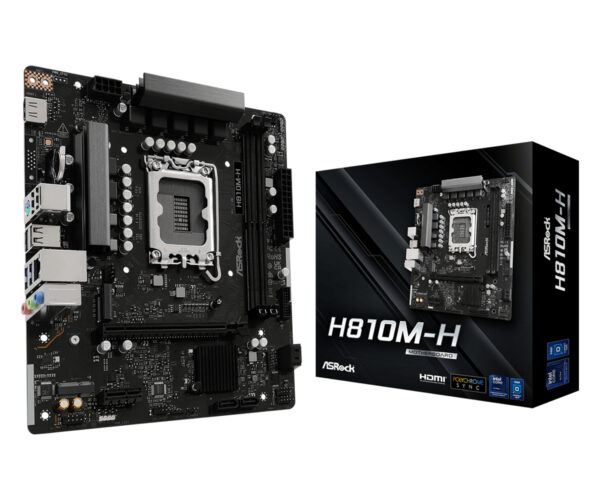 H810M-H Intel H810 LGA 1851 (Socket V1) micro ATX