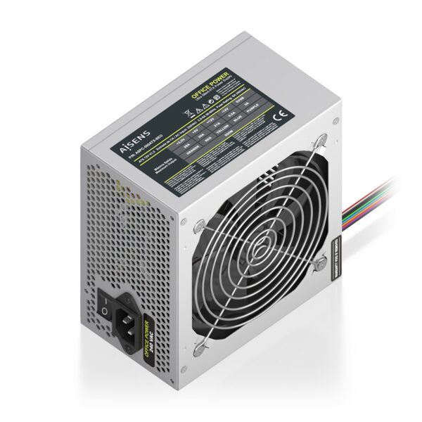 Fuente Alimentacion ATX 500W OEM, Plata
