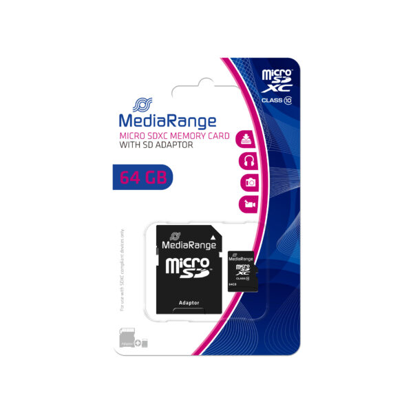MR955 memoria flash 64 GB MicroSDXC Clase 10