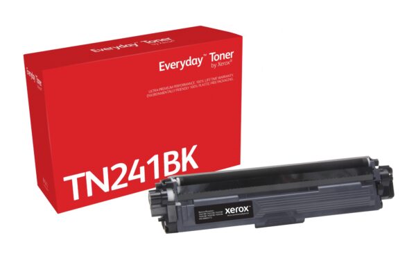 Everyday El tóner Everyday Negro de Xerox es compatible con Brother TN241BK, Capacidad estándar