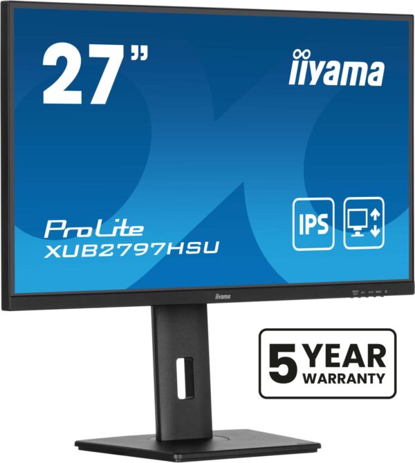 ProLite XUB2797HSU-B2 pantalla para PC 68,6 cm (27") 1920 x 1080 Pixeles Full HD LED Negro