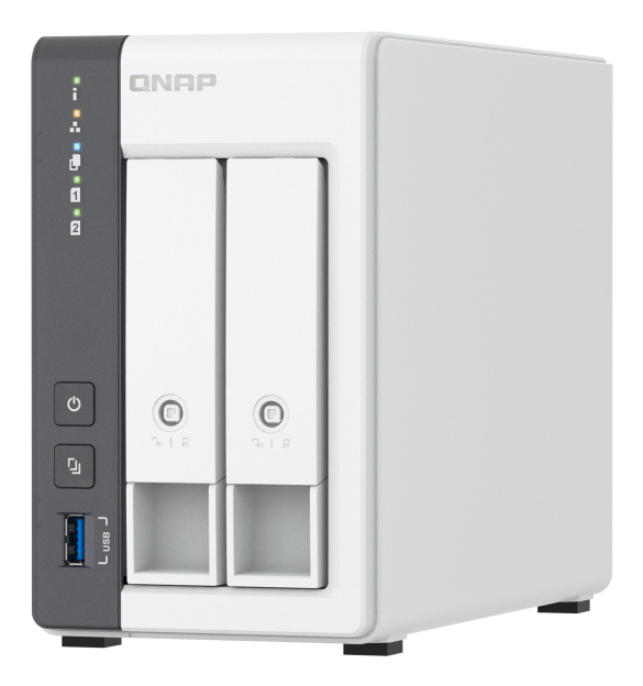 TS-216G servidor de almacenamiento NAS Torre Cortex-A Cortex-A55 4 GB Unidad de disco duro Blanco