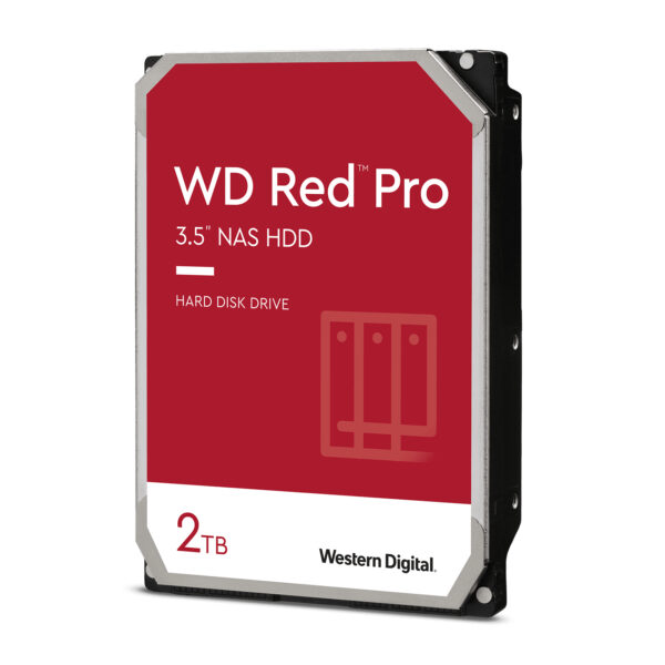 Red Pro disco duro interno 2 TB 7200 RPM 64 MB 3.5" Serial ATA III