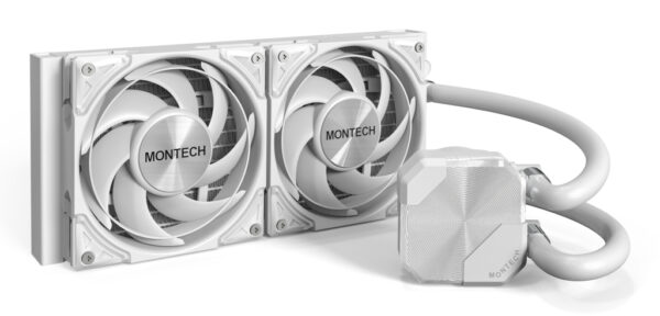 HyperFlow Silent 240 Procesador Sistema de refrigeración líquida todo en uno 12 cm Blanco 1 pieza(s)