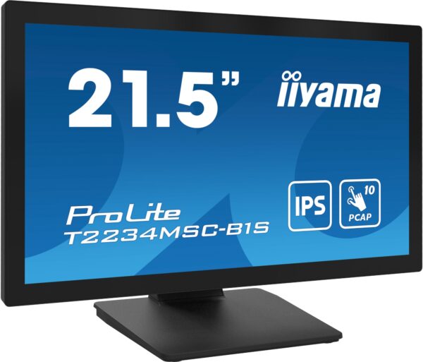 ProLite T2234MSC-B1S pantalla para PC 54,6 cm (21.5") 1920 x 1080 Pixeles Full HD Pantalla táctil Negro