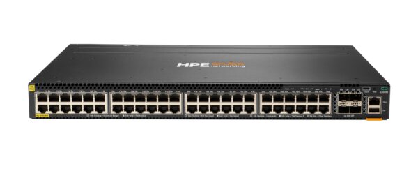 Aruba Networking CX 6300M 48-port 1GbE Class 4 PoE and 4-port SFP56 Switch