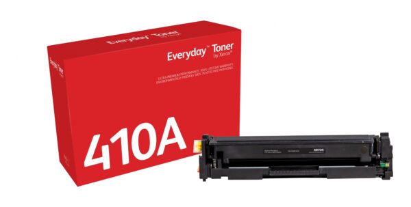Everyday Toner EverydayNegro di Xerox compatibile con HP 410A (CF410A), Capacidad estándar