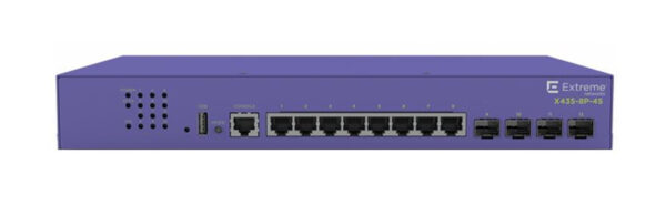 X435-8T-4S switch Gestionado Gigabit Ethernet (10/100/1000) Energía sobre Ethernet (PoE) 1U Violeta