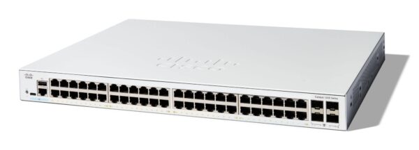 C1200-48T-4G switch Gestionado L2/L3 Gigabit Ethernet (10/100/1000) Blanco
