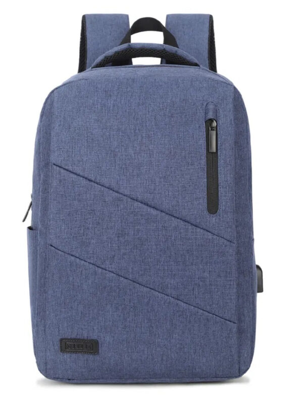 City Backpack Mochila para portátil 15.6", Poliéster Oxford, Azul