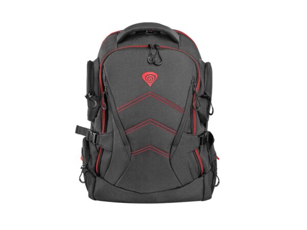 Pallad 550 43,9 cm (17.3") Mochila Negro, Rojo