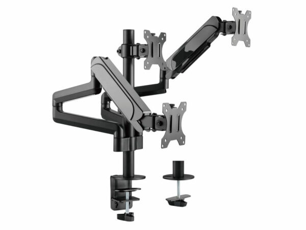 Soporte de sobremesa para monitor triple de 17"-27