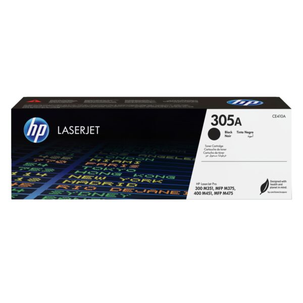 Cartucho de tóner original LaserJet 305A negro