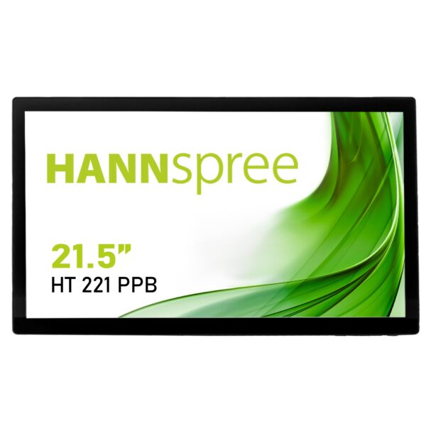HT 221 PPB pantalla para PC 54,6 cm (21.5") 1920 x 1080 Pixeles Full HD LED Pantalla táctil Negro