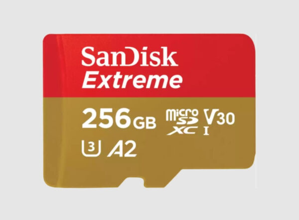 Extreme 256 GB MicroSDXC UHS-I Clase 3