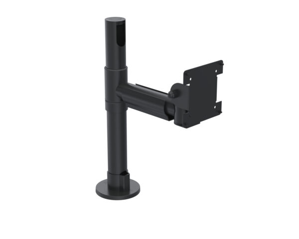 SpacePole POS SPV1104-FX-02 accesorio para terminal de punto de venta Negro Metal 12 kg 75 x 75 mm 100 x 100 mm