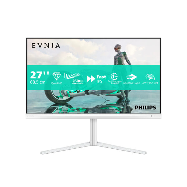 Evnia 27M2N3501PA/00 pantalla para PC 68,6 cm (27") 2560 x 1440 Pixeles Quad HD LCD Blanco