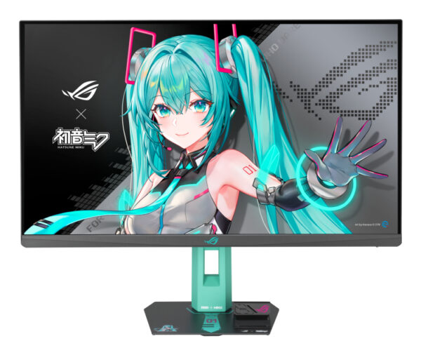ROG Strix XG27ACMEG-G Hatsune Miku Edition pantalla para PC 68,6 cm (27") 2560 x 1440 Pixeles Wide Quad HD LCD Multicolor