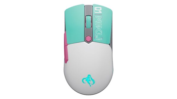 TUF Gaming Mini Wireless Mouse Hatsune Miku Edition ratón Juego mano derecha RF Wireless + Bluetooth + USB Type-A Óptico 1200 DPI
