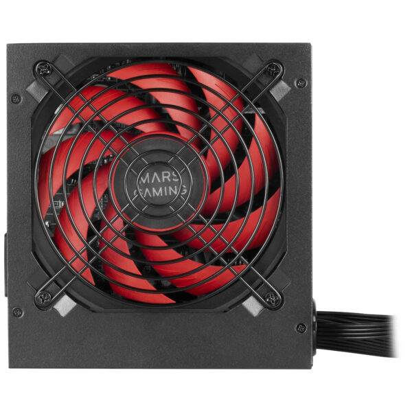 MPIII550P, Fuente Alimentación PC ATX 550W, 5 Años de Garantía, 85% Eficiencia, Sistema Digital APFC, Ventilador FDB 120mm AI-RPM, Tecnologías DC-DC y SMD, Cables Planos Extralargos, Negro
