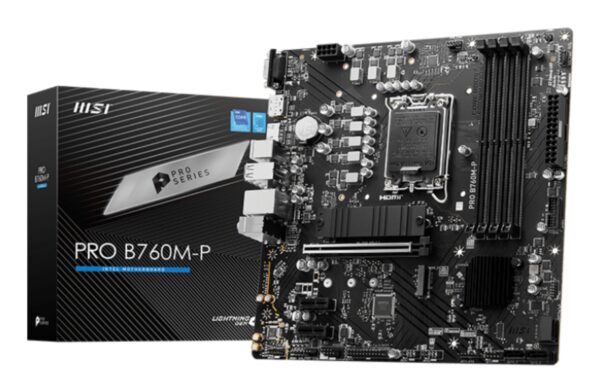 PRO B760M-P placa base Intel B760 LGA 1700 micro ATX