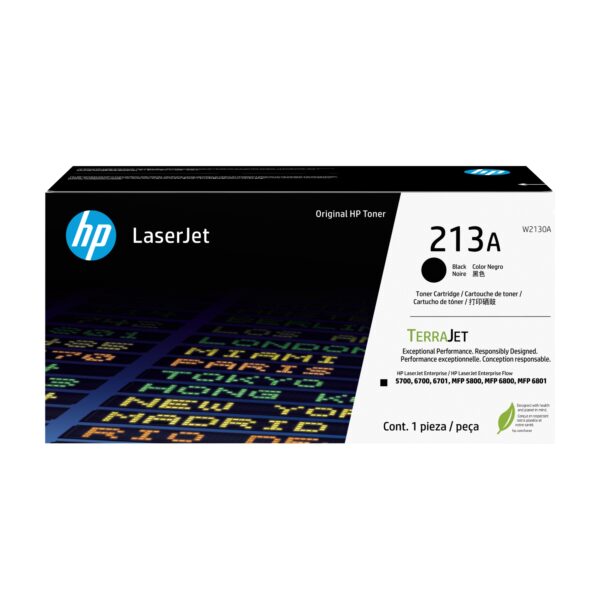 Cartucho de tóner Original LaserJet 213A negro