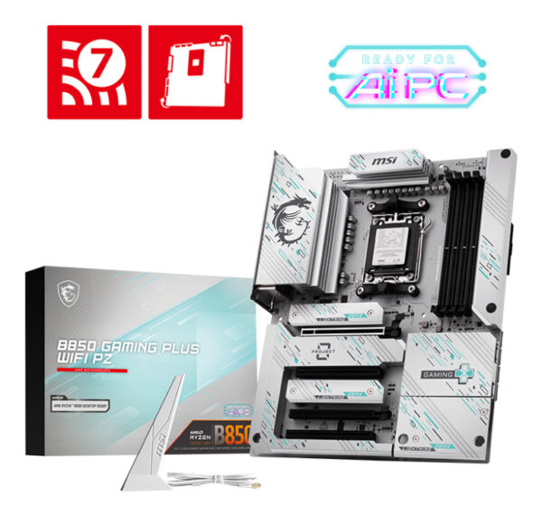 B850 GAMING PLUS WIFI PZ placa base AMD B850 Zócalo AM5 ATX