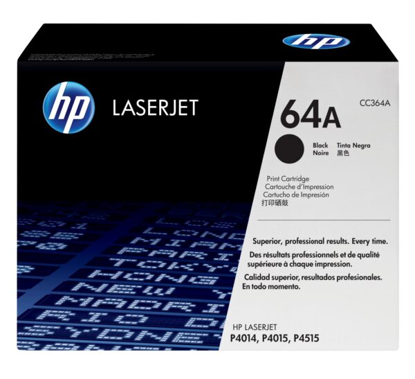Cartucho de tóner original LaserJet 64A negro