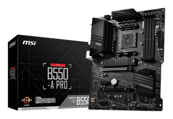 B550-A PRO placa base AMD B550 Zócalo AM4 ATX