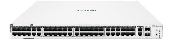 Aruba Networking Networking Instant On Switch 40p Gigabit CL4 8p Gigabit CL6 PoE 2p 10GBT 2p SFP+ 600W 1960