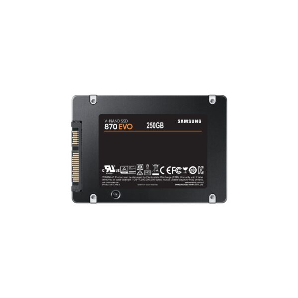 870 EVO 250 GB 2.5" Serial ATA III V-NAND