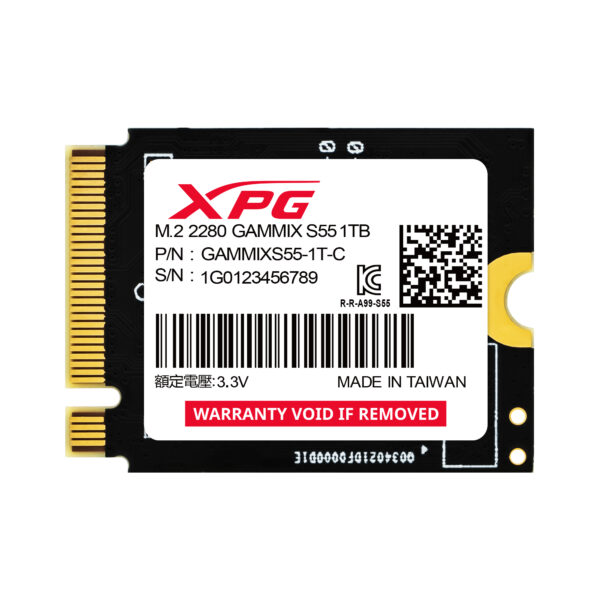 SGAMMIXS55-1T-C unidad de estado sólido 1 TB M.2 PCI Express 4.0 NVMe 3D NAND
