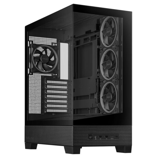A31 Plus TG ARGB BLACK Midi Tower Negro