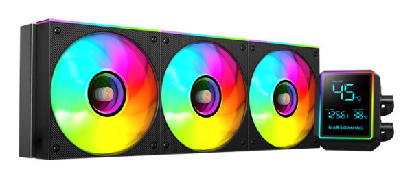 ML-LCDPRO360 Procesador Kit de refrigeración líquida 12 cm Negro 1 pieza(s)