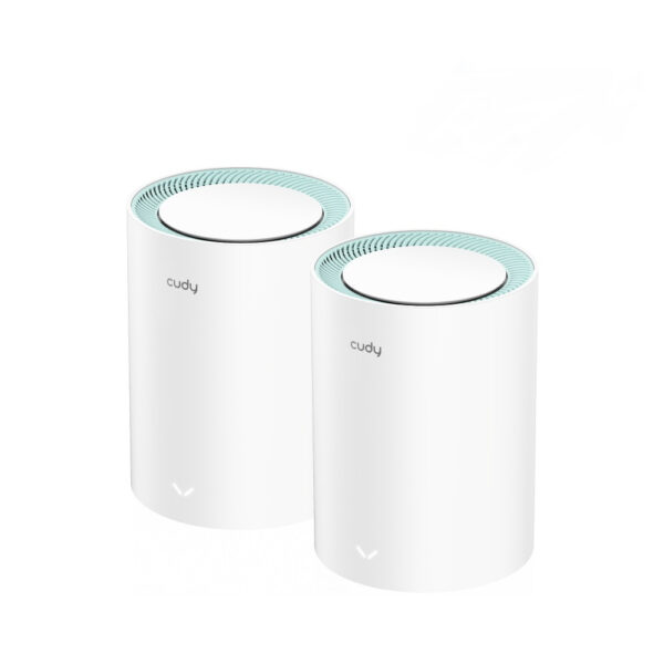 M1300 2-PACK sistema Wi-Fi Mesh (Wi-Fi en malla) Doble banda (2,4 GHz / 5 GHz) Wi-Fi 5 (802.11ac) Blanco 1 Interno