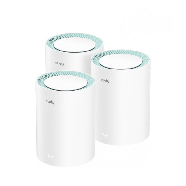M1300 3-PACK sistema Wi-Fi Mesh (Wi-Fi en malla) Doble banda (2,4 GHz / 5 GHz) Wi-Fi 5 (802.11ac) Blanco 1 Interno