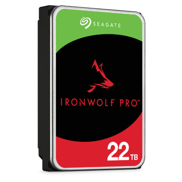 IronWolf Pro ST22000NT001 disco duro interno 22 TB 7200 RPM 512 MB 3.5" Serial ATA III
