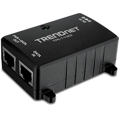 TPE-113GI adaptador e inyector de PoE Gigabit Ethernet 48 V