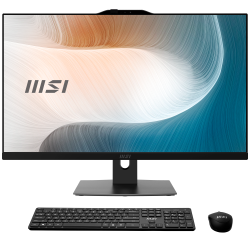MSI AIO MODERN AM272P 1M-893ES. 27 IPS LED FHD (1920X1080). I5-120U. INTEL  IRIS XE GRAPHICS. SO-DIMM DDR5 16GB (8GBX2). 512GB M.2 PCIE SSD. WIN 11 PRO. BLACK.