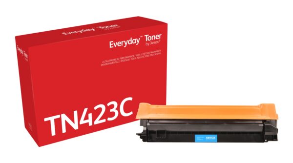 Everyday El tóner Everyday Cian de Xerox es compatible con Brother TN-423C, Capacidad alta