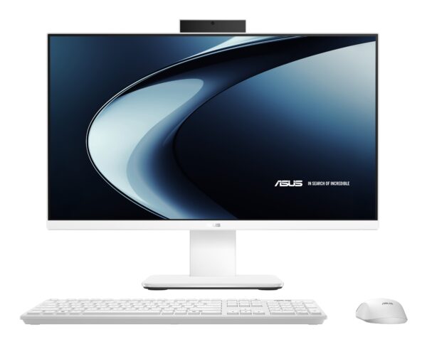 V400 AiO V440VAK-WPC1700 - Sobremesa todo en uno 23.8" Full HD (Intel Core 7 240H, 16GB RAM, 512GB SSD, Graphics, Sin Sistema Operativo) Blanco - Teclado QWERTY español