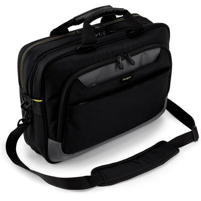 CityGear maletines para portátil 39,6 cm (15.6") Bandolera Negro