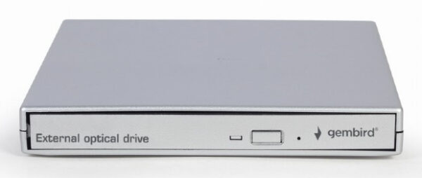 DVD-USB-021-SV unidad de disco óptico Interno DVD±RW Plata