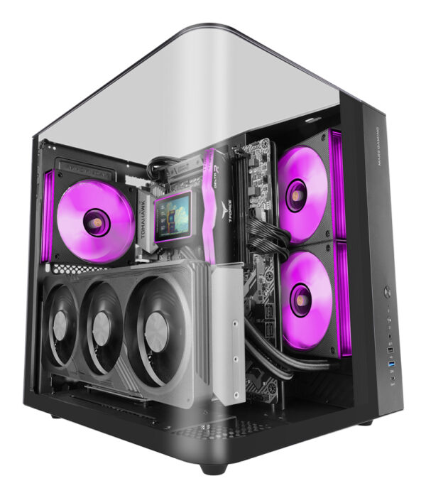 MC-INFINIOLITE Midi Tower Negro
